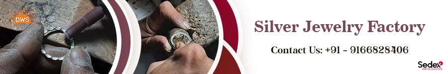 Silver Jewelry Factory in India